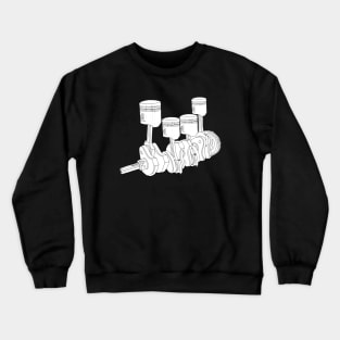 Four Cylinder Crewneck Sweatshirt